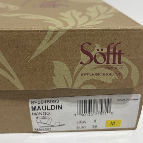 Sofft Women’s Maudlin Mango Wedge Sandals, Size 8 M - Picture 6 of 6